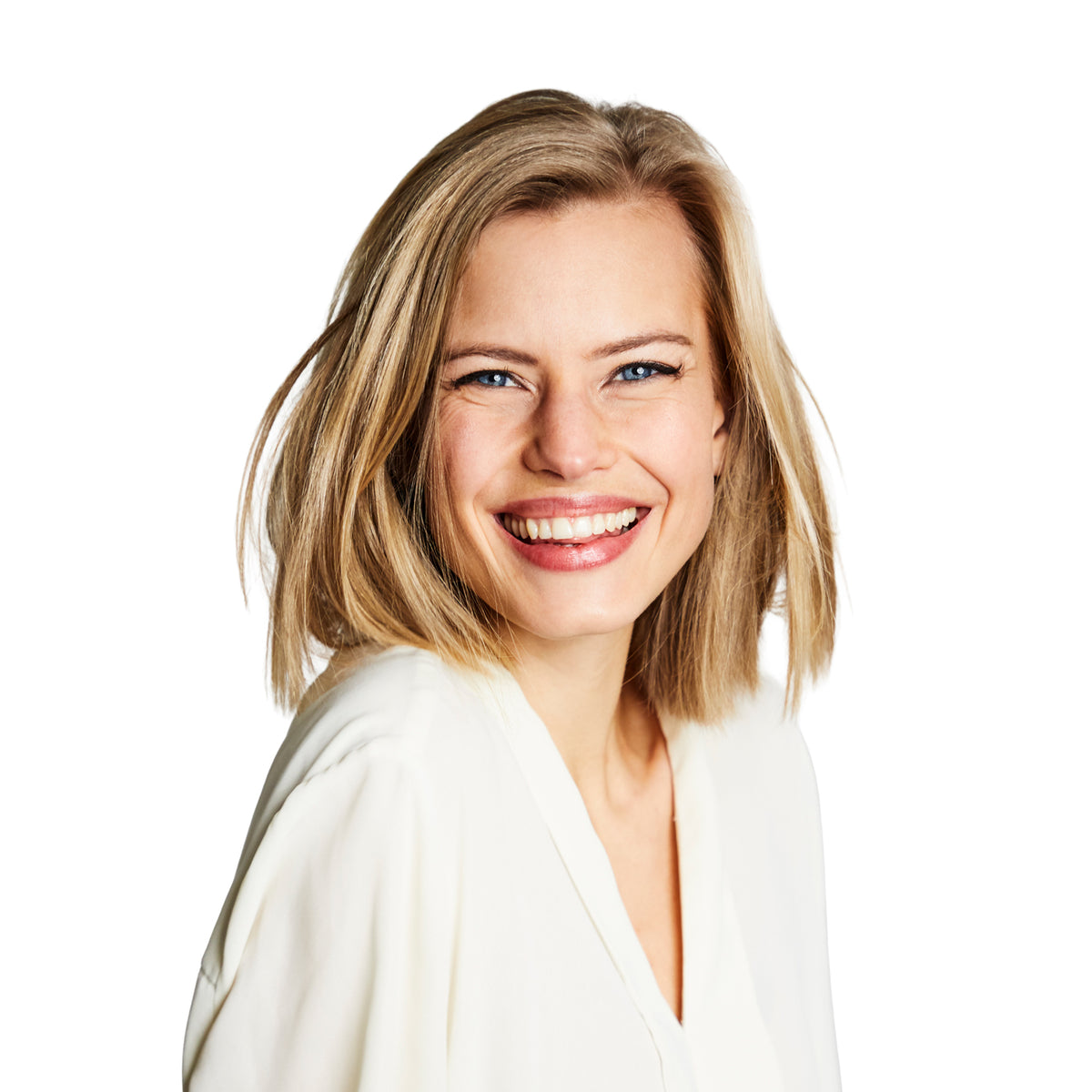 Cara | Hand-Knotted Mid-Length European Hair Wig