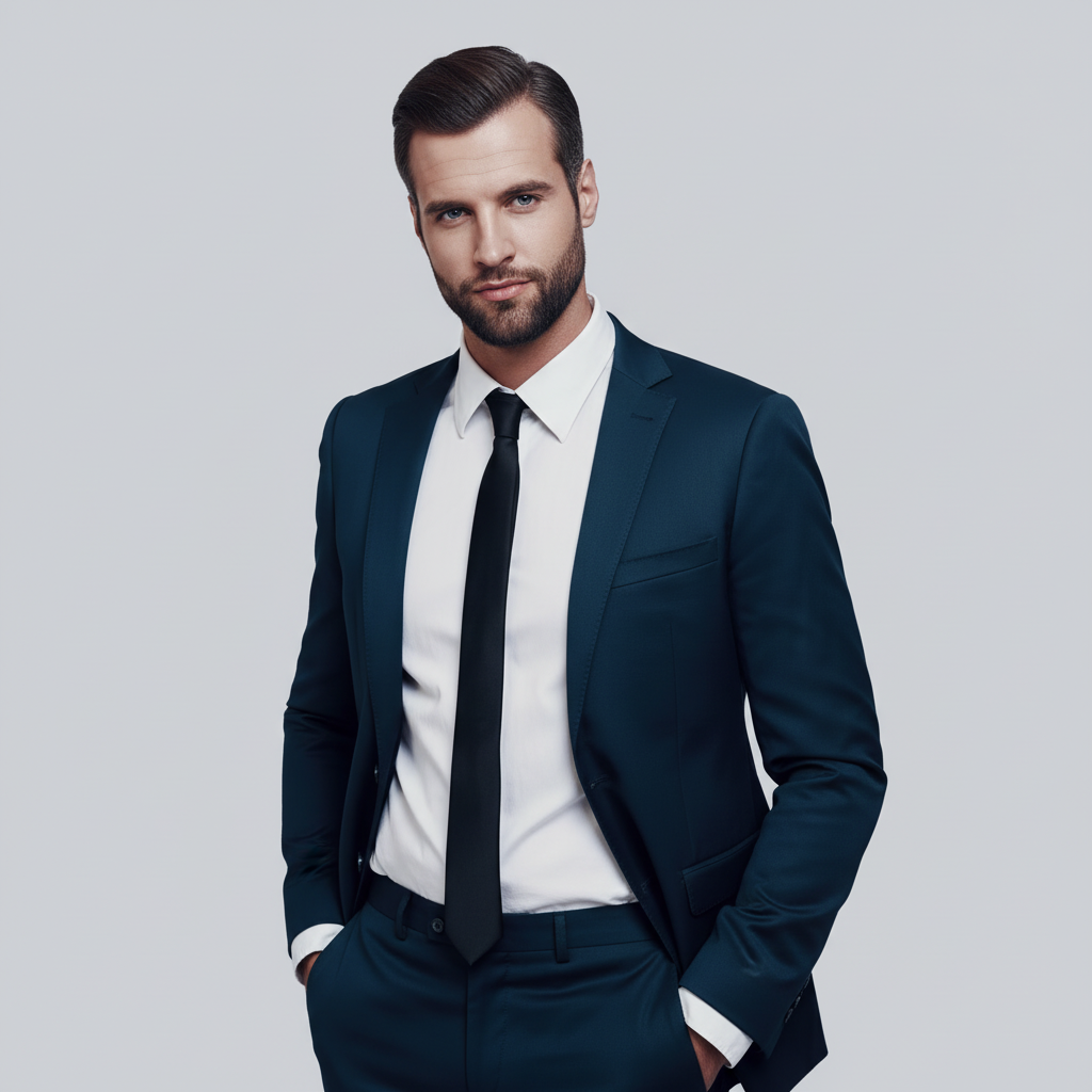 Jake | Men’s Hair Piece - Premium Natural Hair System