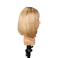 Meg | 12" European Hair Wig with Bangs