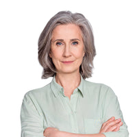 Miranda | Gray Human Hair Wig